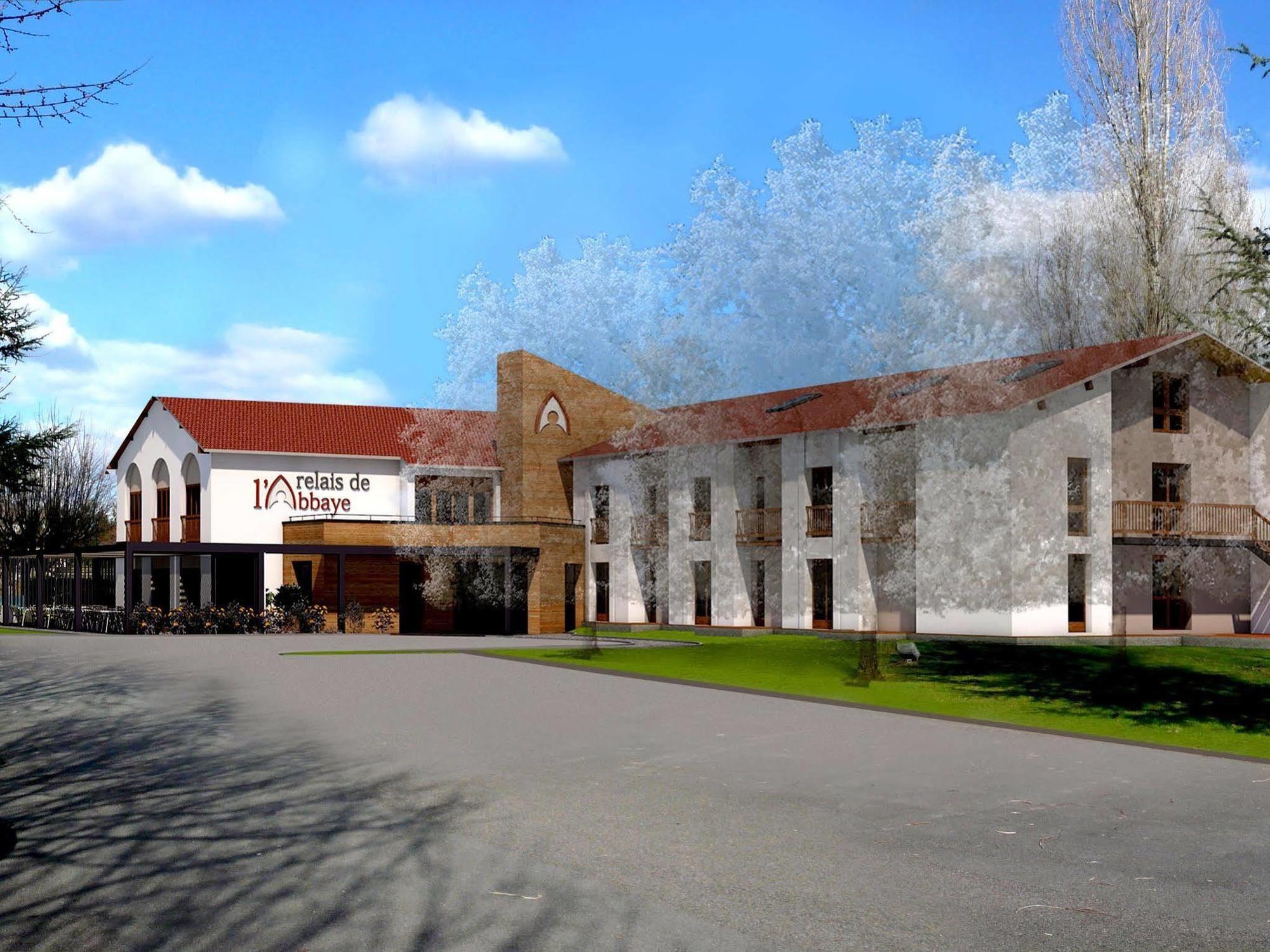 Hotel Relais De L'Abbaye Charlieu Exterior foto